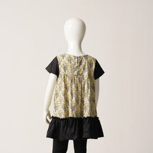 Load image into Gallery viewer, BABY GIRLS DRESS-YELLOW PRINT
