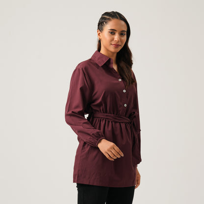 Womens Radish Purple Top