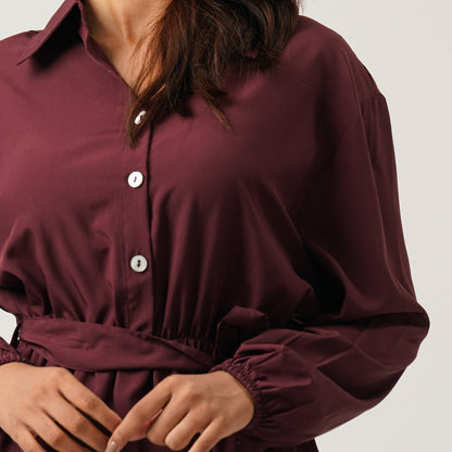 Womens Radish Purple Top