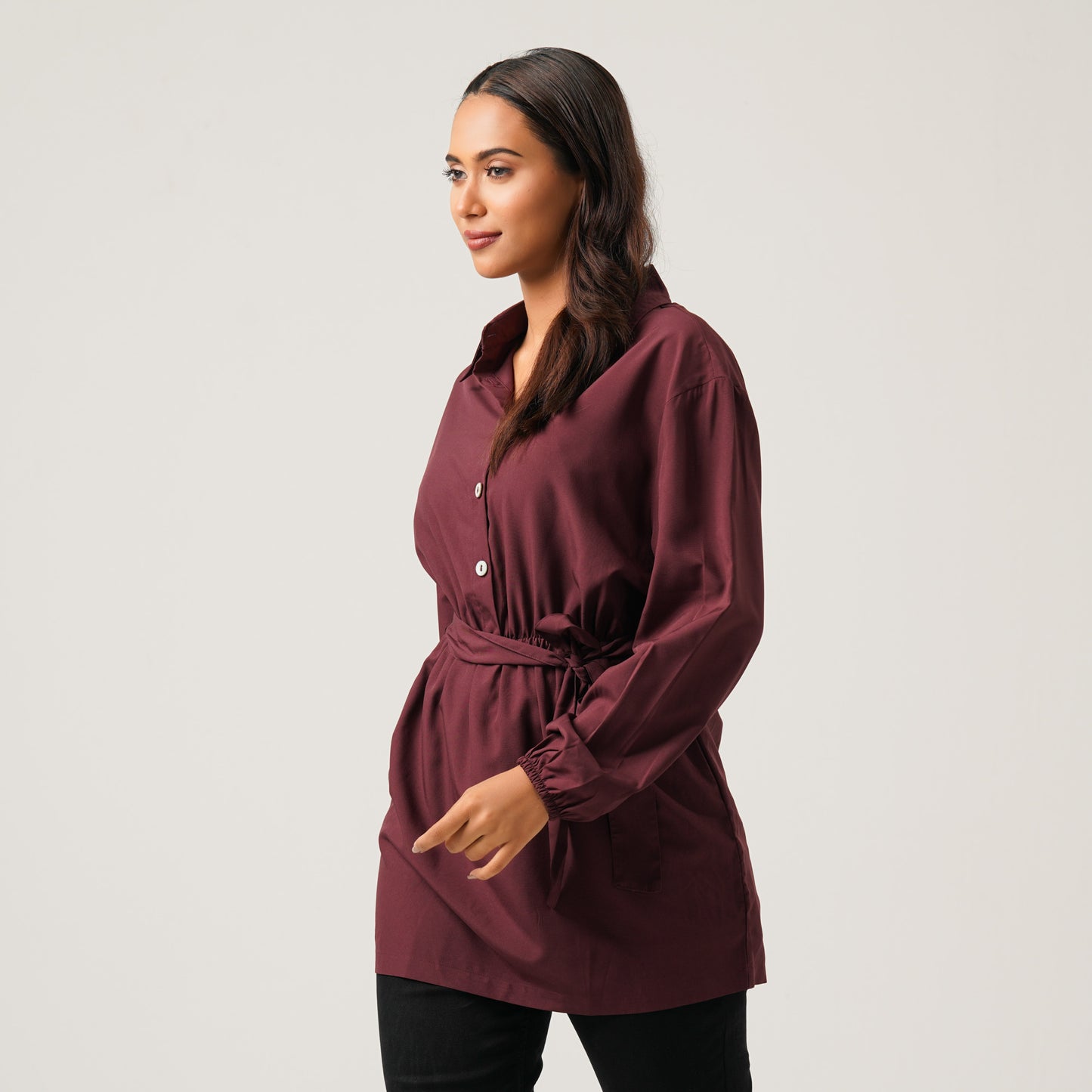 Womens Radish Purple Top