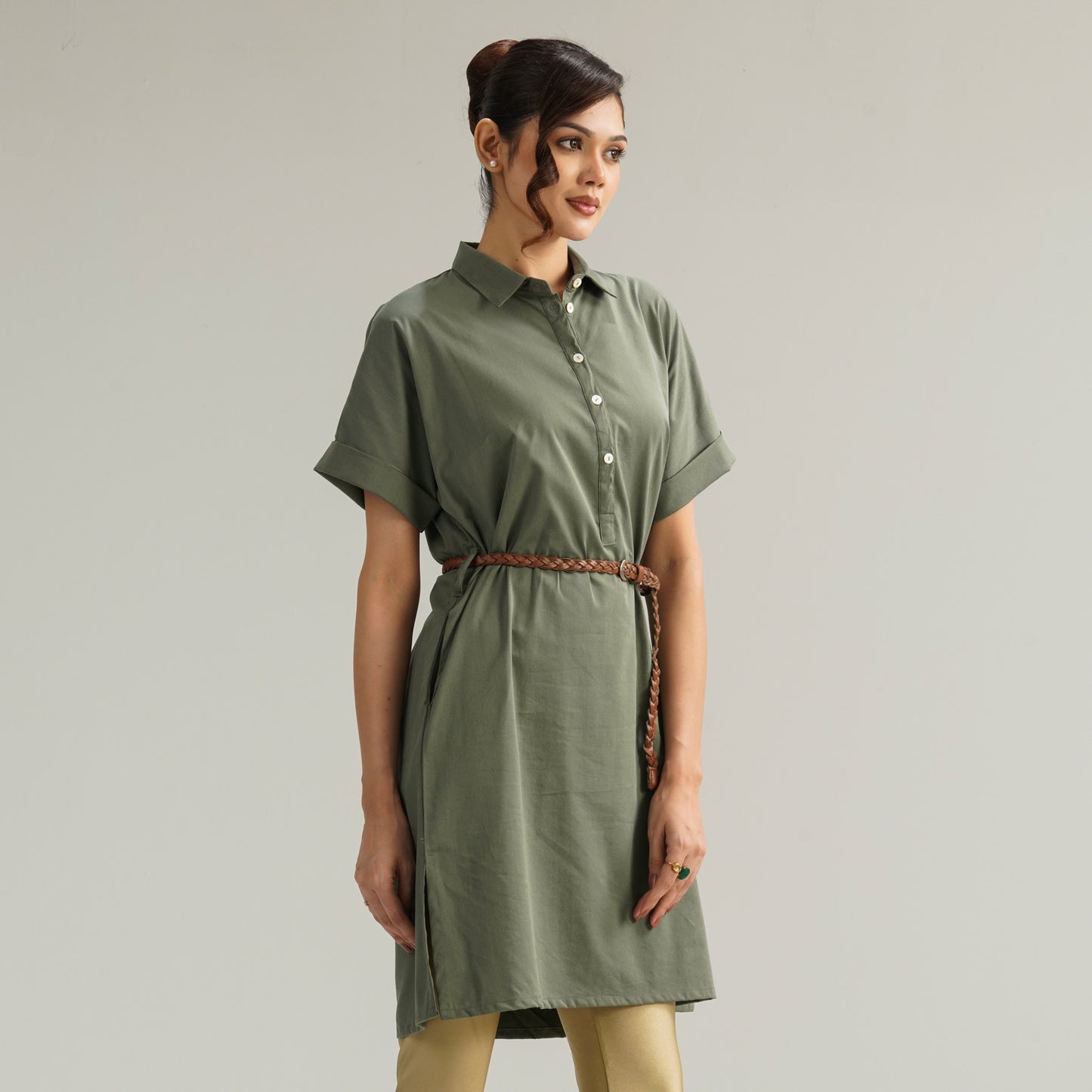 Womens Green Dress