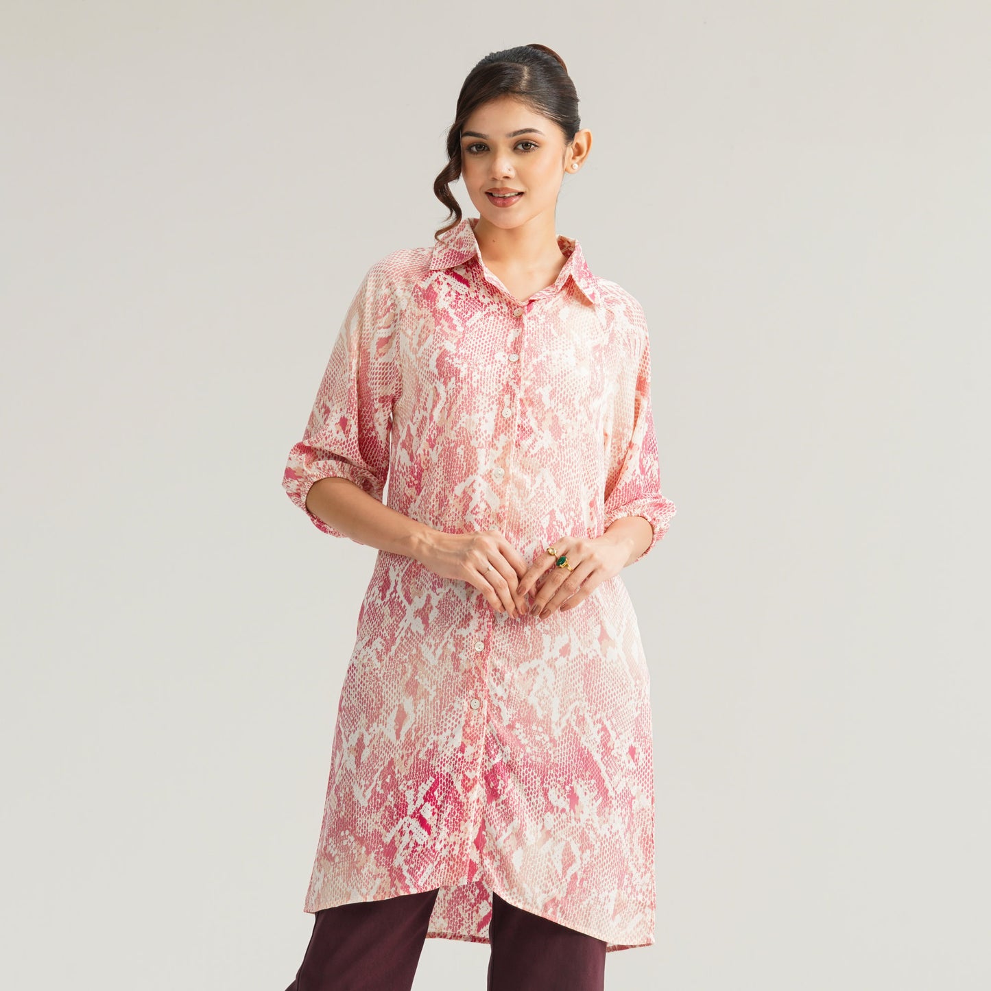 Womens Rose Pink Dress