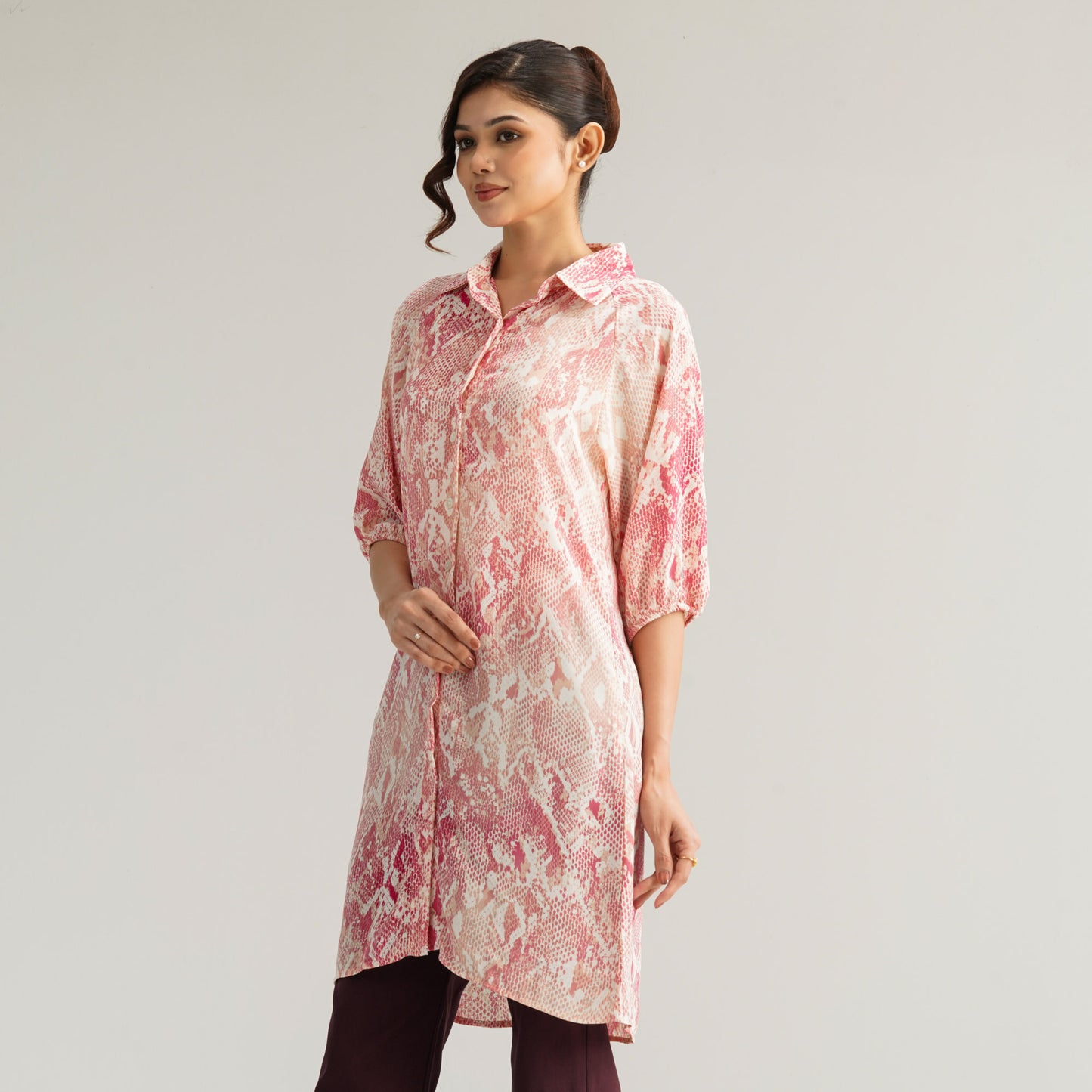 Womens Rose Pink Dress