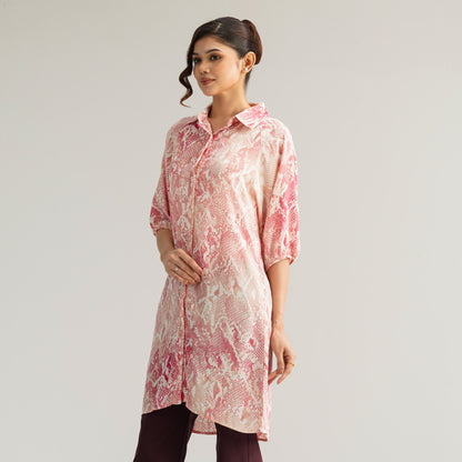 Womens Rose Pink Dress