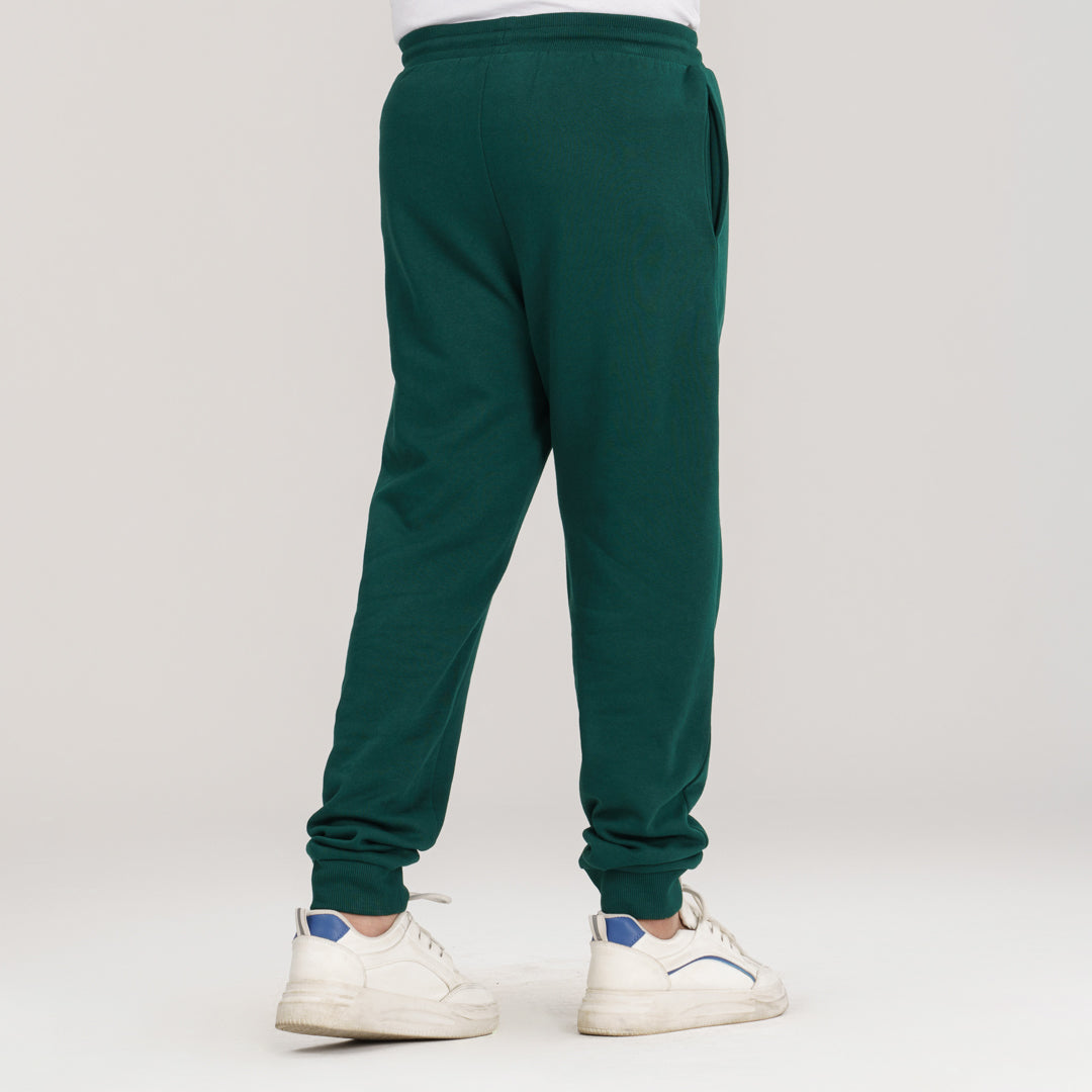 Boys Teal Green Joggers