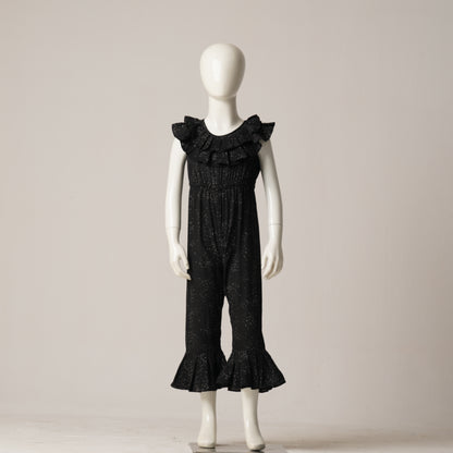 Baby Girls Jumpsuit-Black