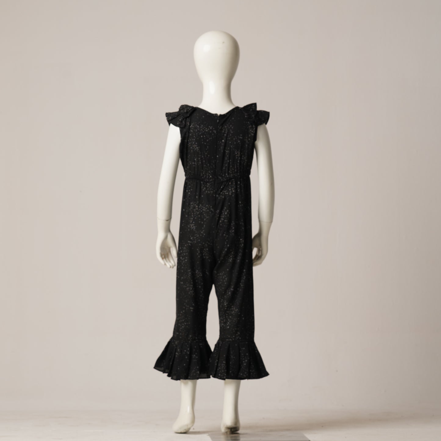 Baby Girls Jumpsuit-Black