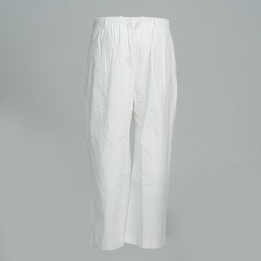 LADIES PANT-WHITE