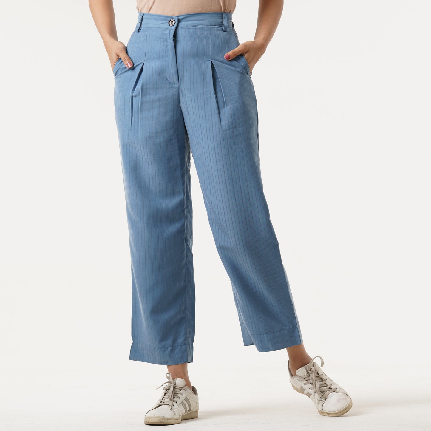 Womens Blue Pant