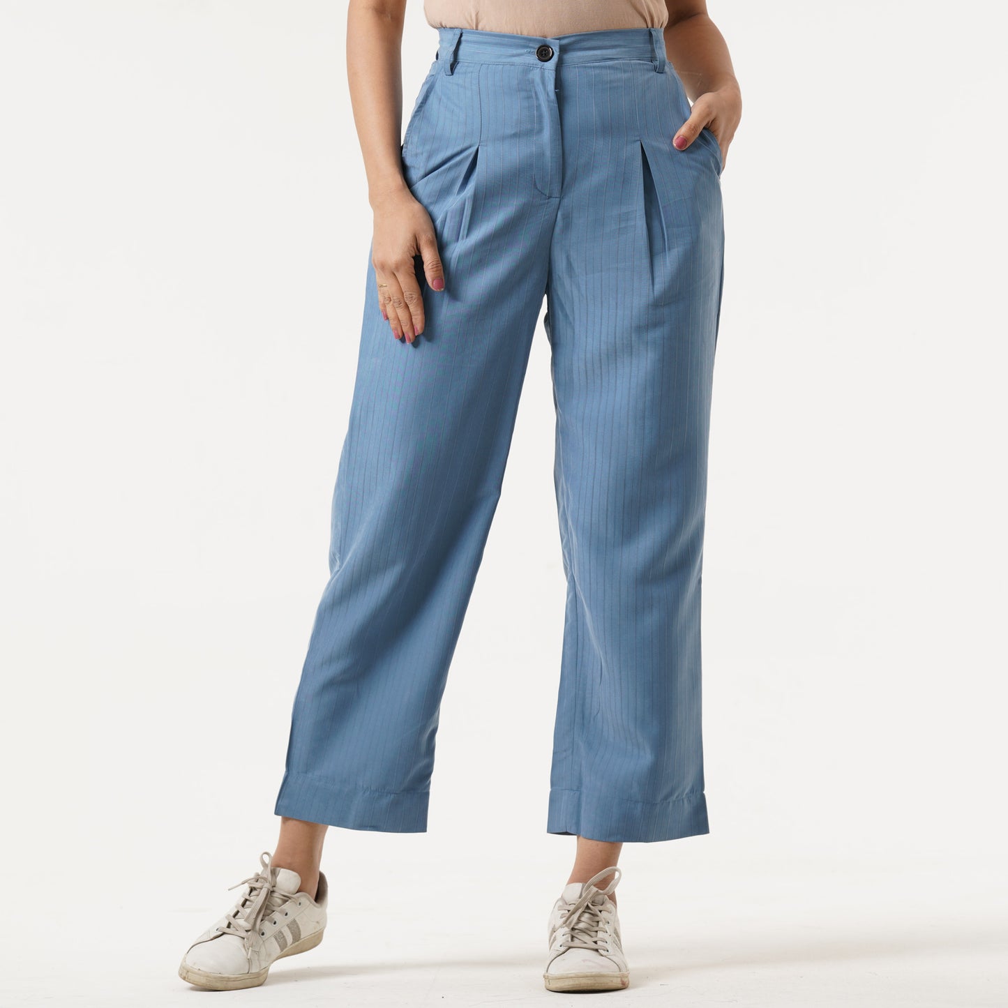 Womens Blue Pant