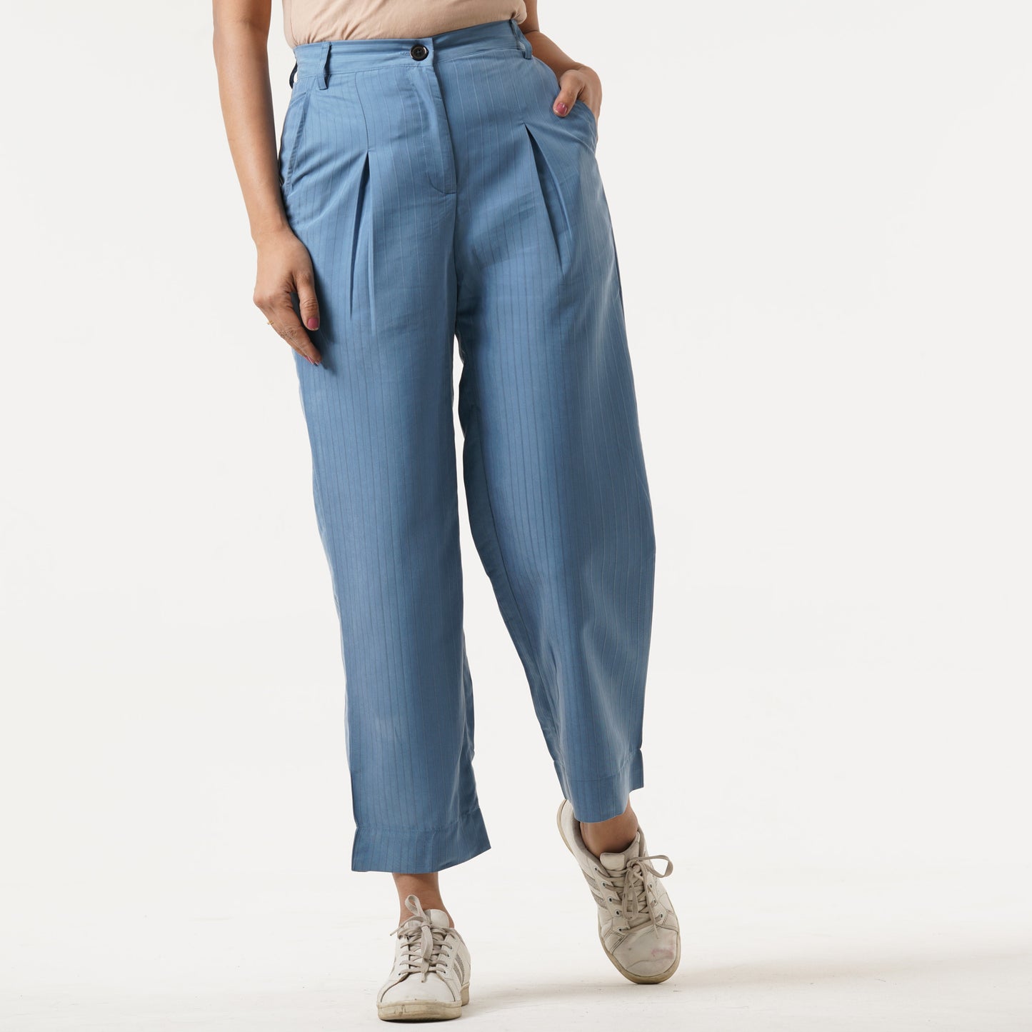 Womens Blue Pant