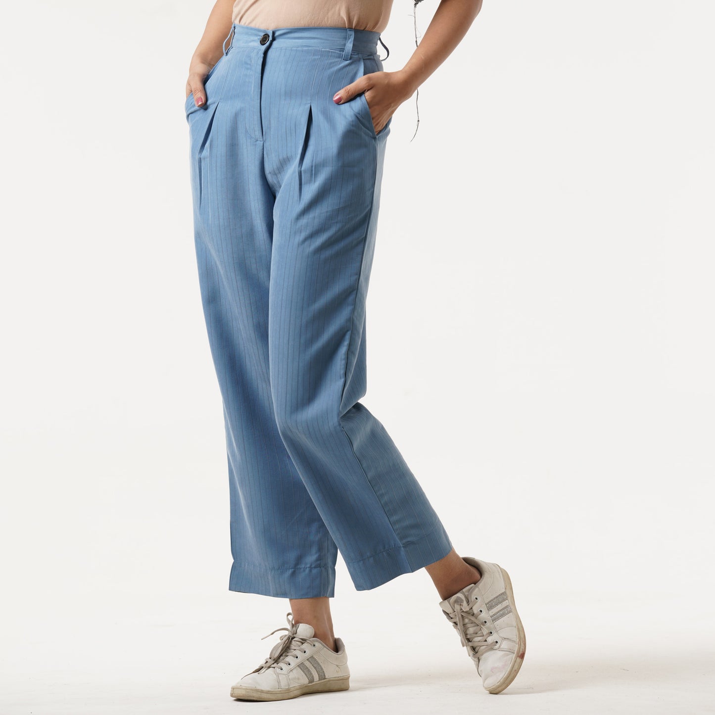 Womens Blue Pant