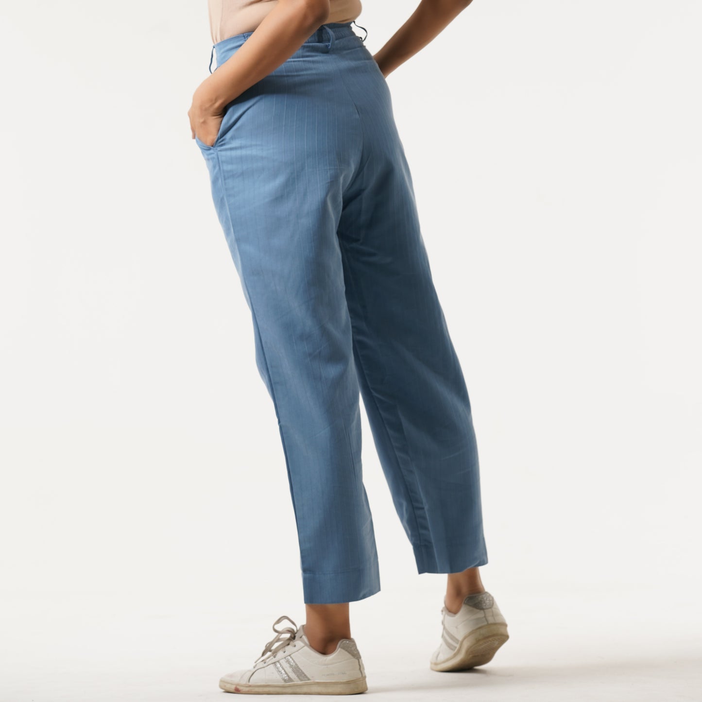 Womens Blue Pant