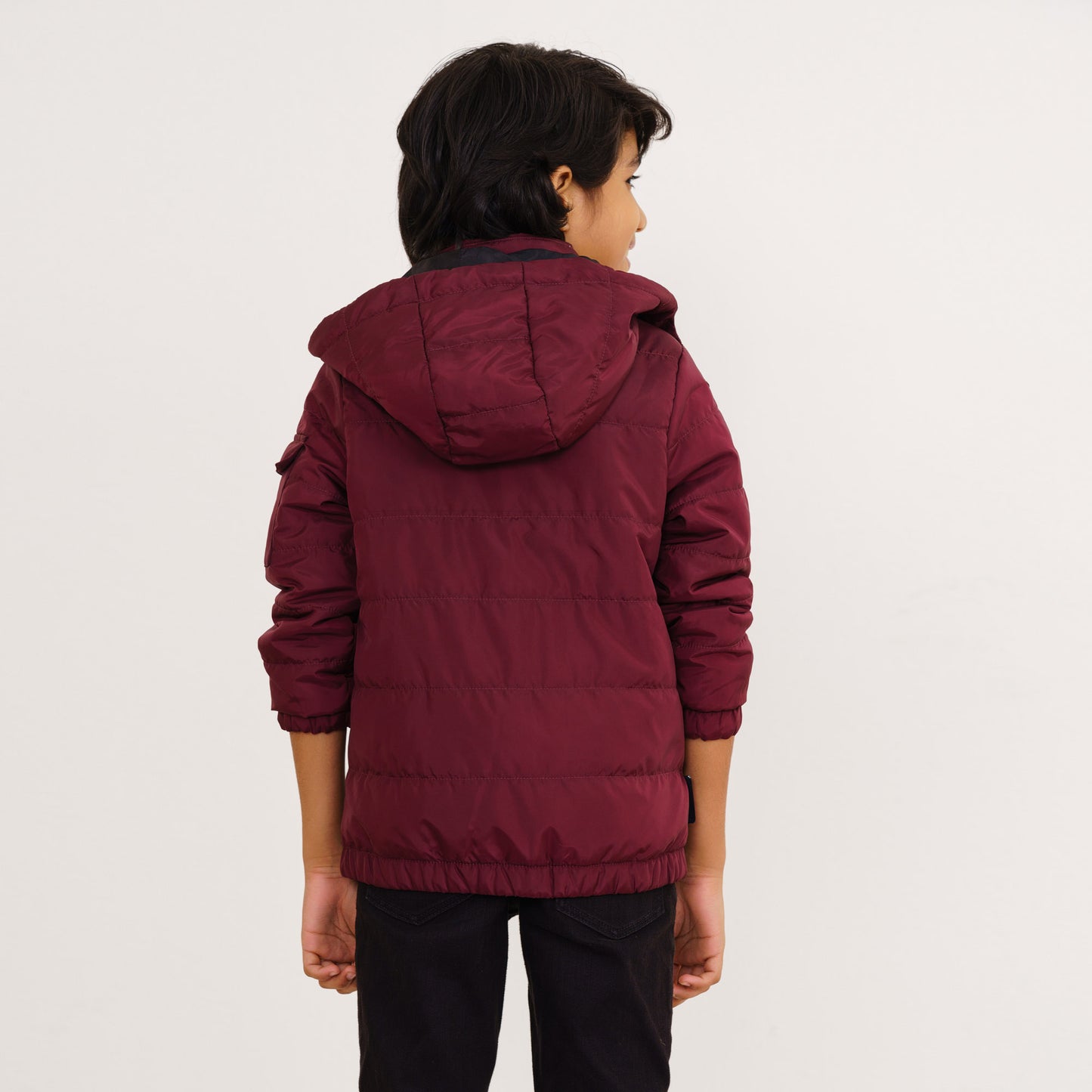 Baby Boys Maroon Quilting