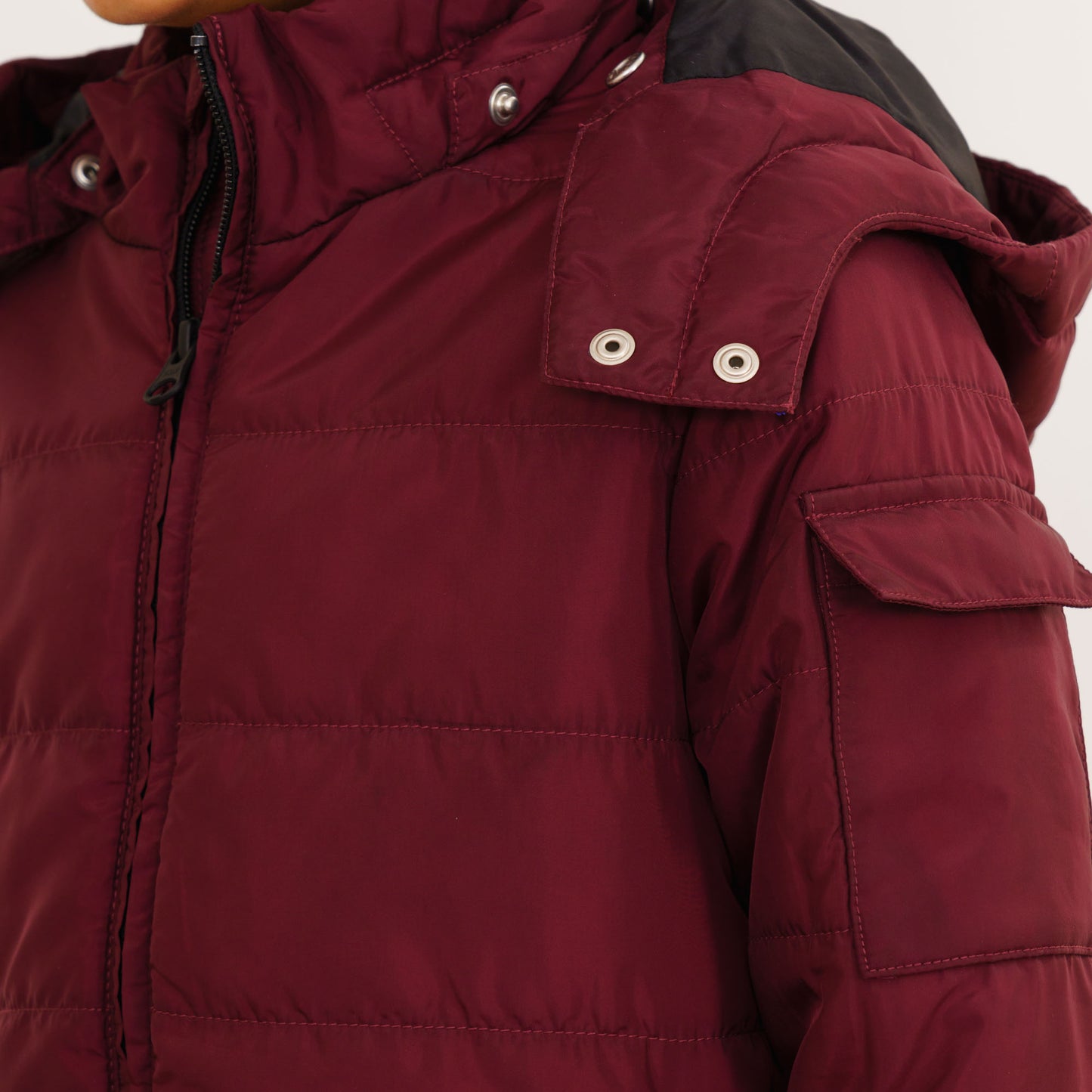 Baby Boys Maroon Quilting