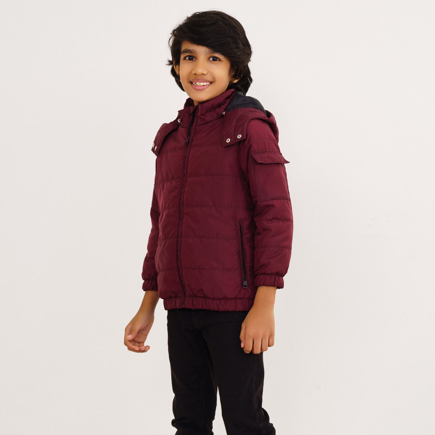 Baby Boys Maroon Quilting