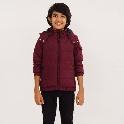 Baby Boys Maroon Quilting