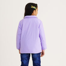 Load image into Gallery viewer, Baby Girls Lavender Quilted Jacket
