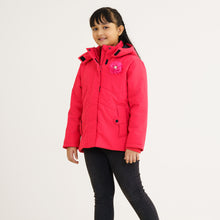 Load image into Gallery viewer, Girls Quilted Hot Pink Jacket
