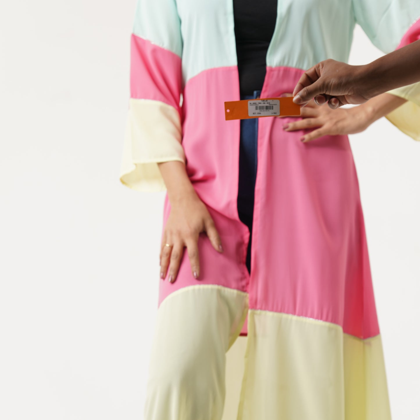 Womens Green & Paste Shrug