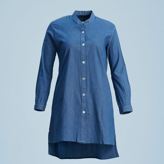 Women Sky Blue Shirt