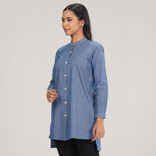 Load image into Gallery viewer, Women Sky Blue Shirt
