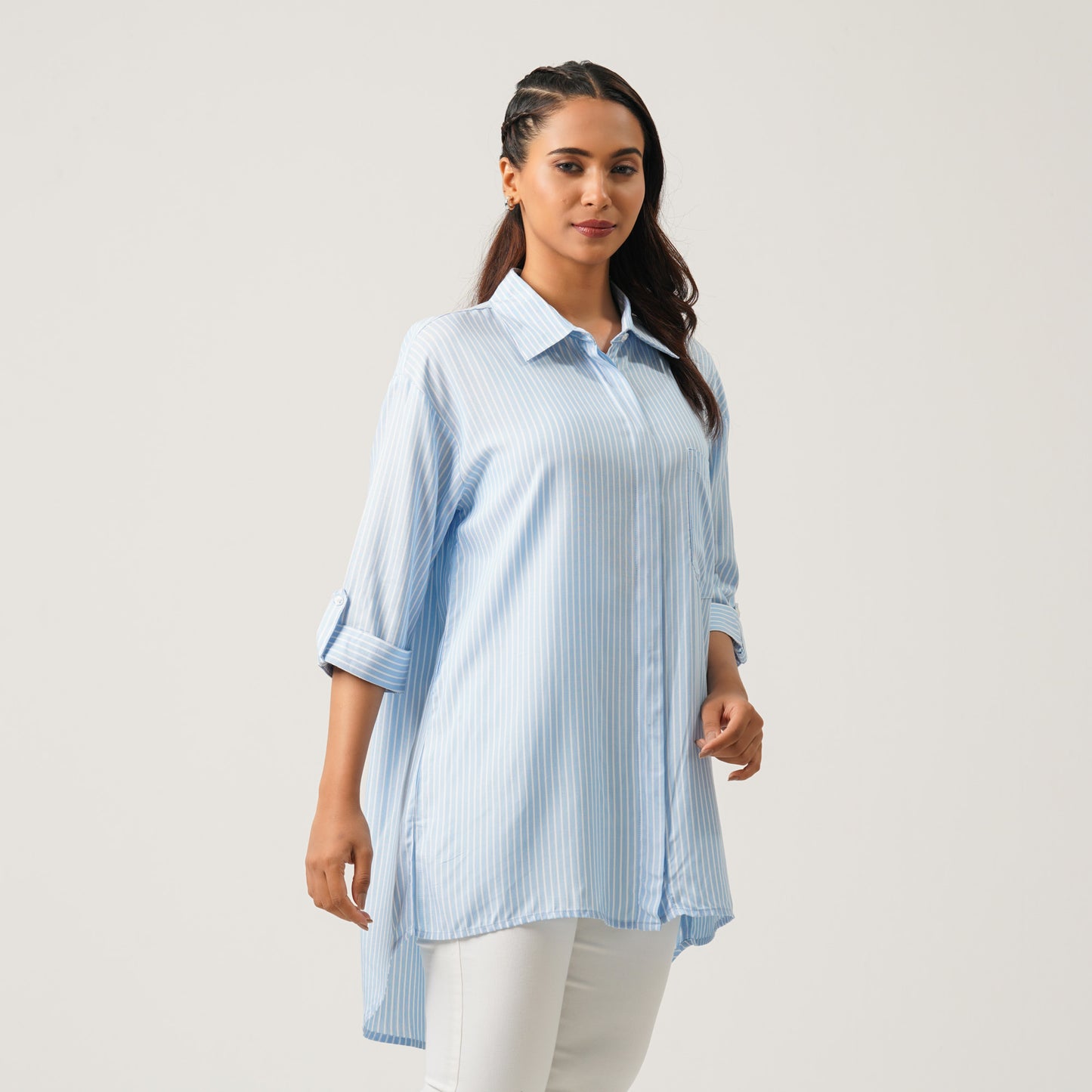 Womens Sky Blue Shirt