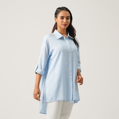 Womens Sky Blue Shirt