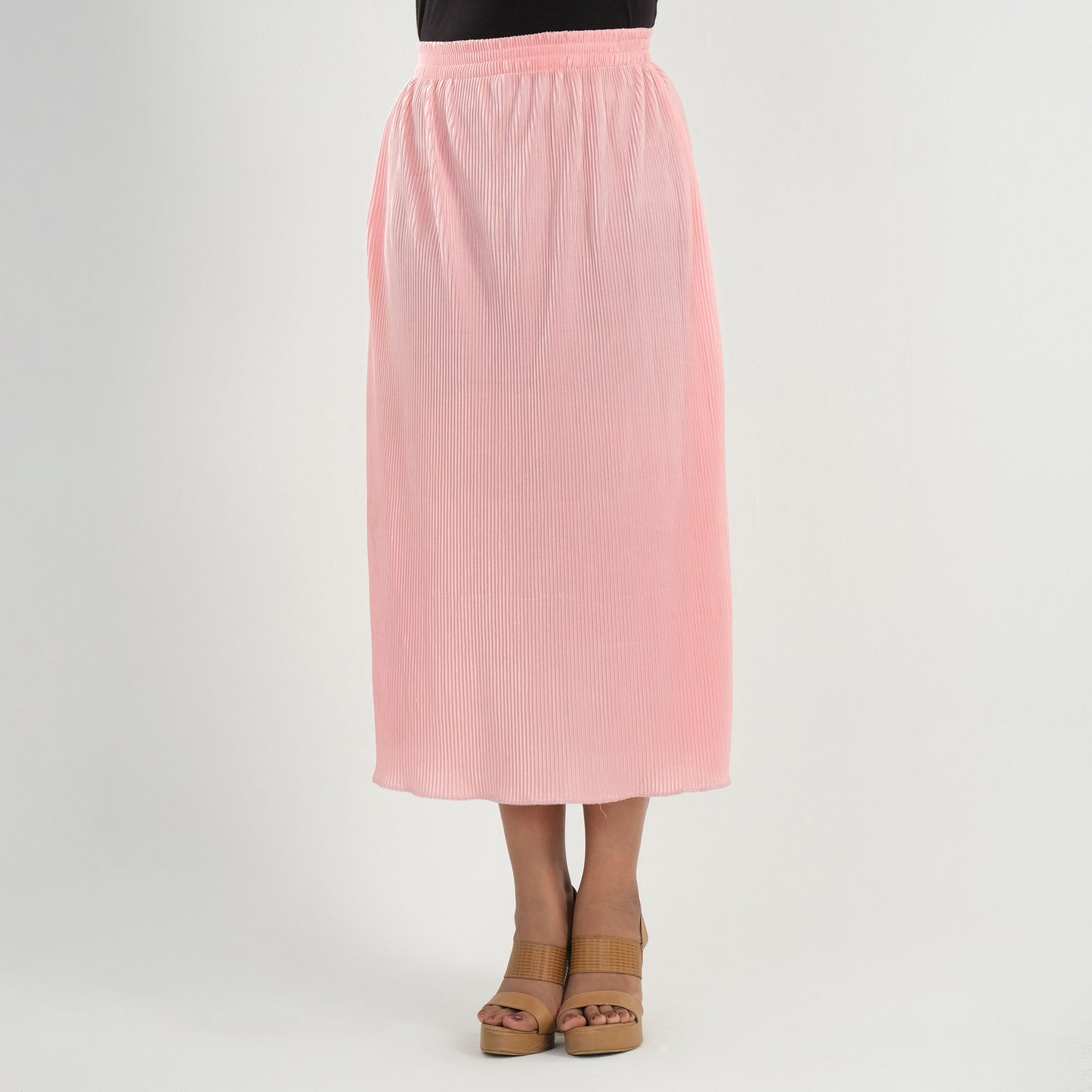 Womens Pink Flair Skirt