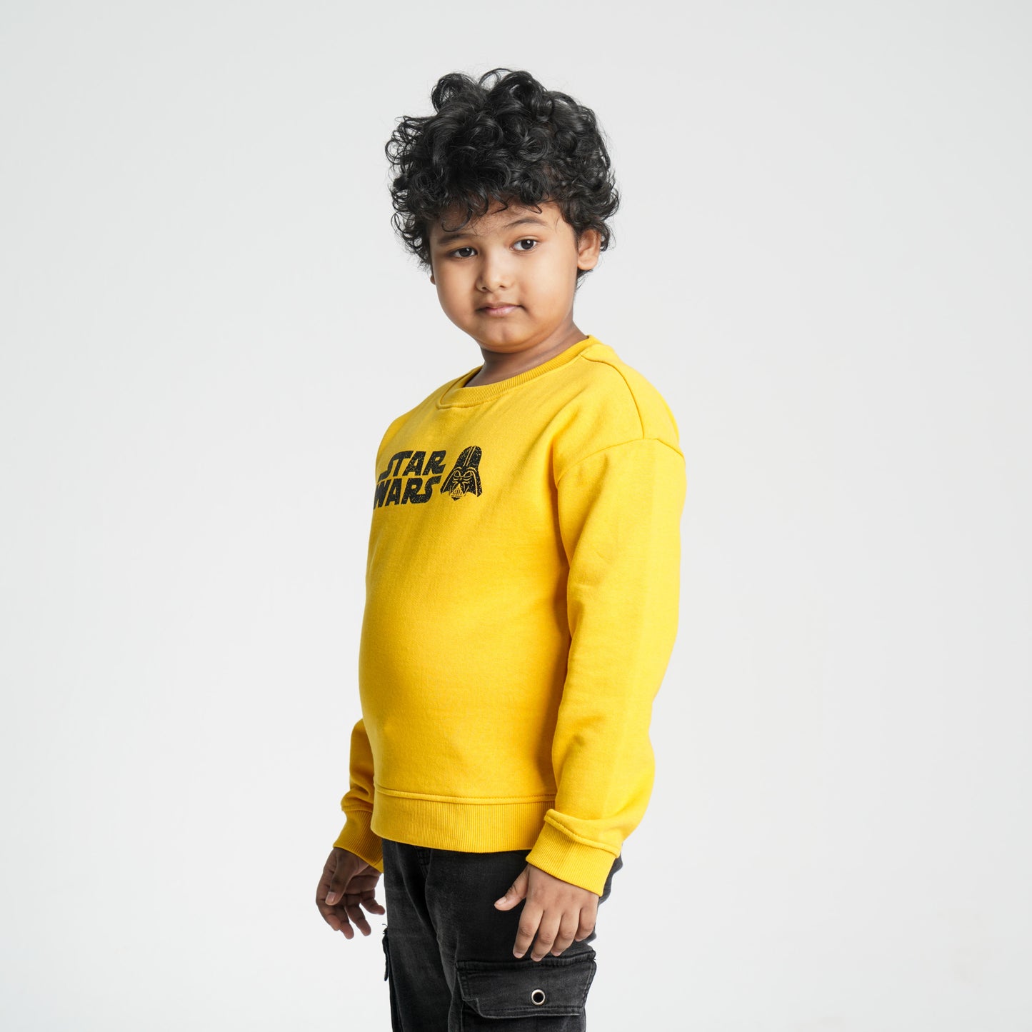 Boys Mustard Sweatshirt