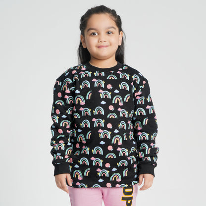 Girl's Black Sweatshirt
