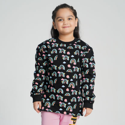 Girl's Black Sweatshirt