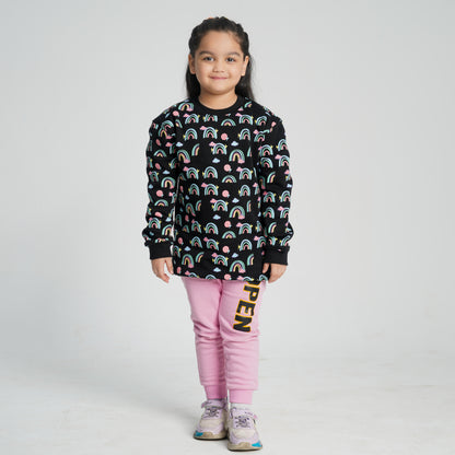 Girl's Black Sweatshirt