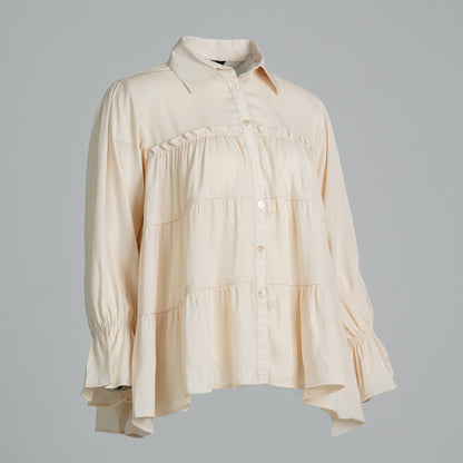 Ladies Tops-CREAM