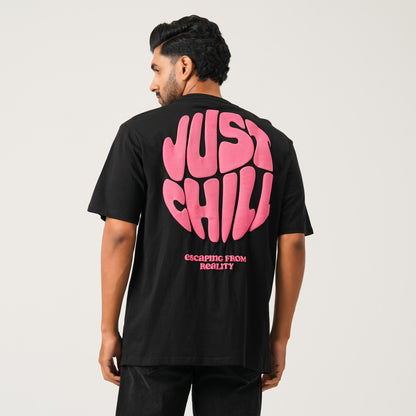 Mens Black Oversize T-Shirt