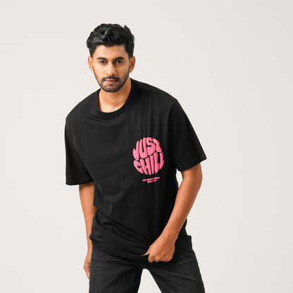 Mens Black Oversize T-Shirt