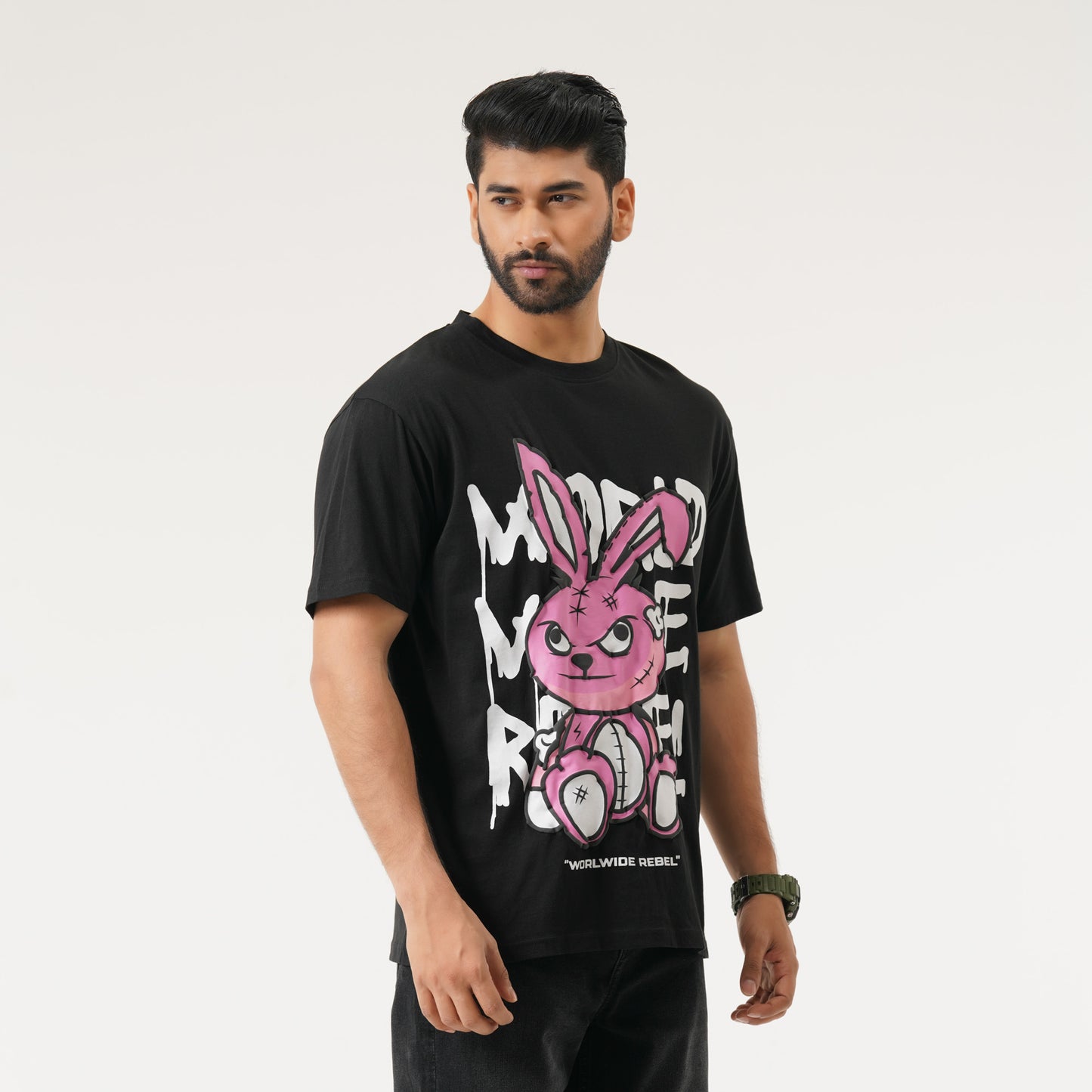 Mens Oversize Black T-Shirt