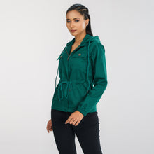 Load image into Gallery viewer, Womens Forest Green Twill Jacket
