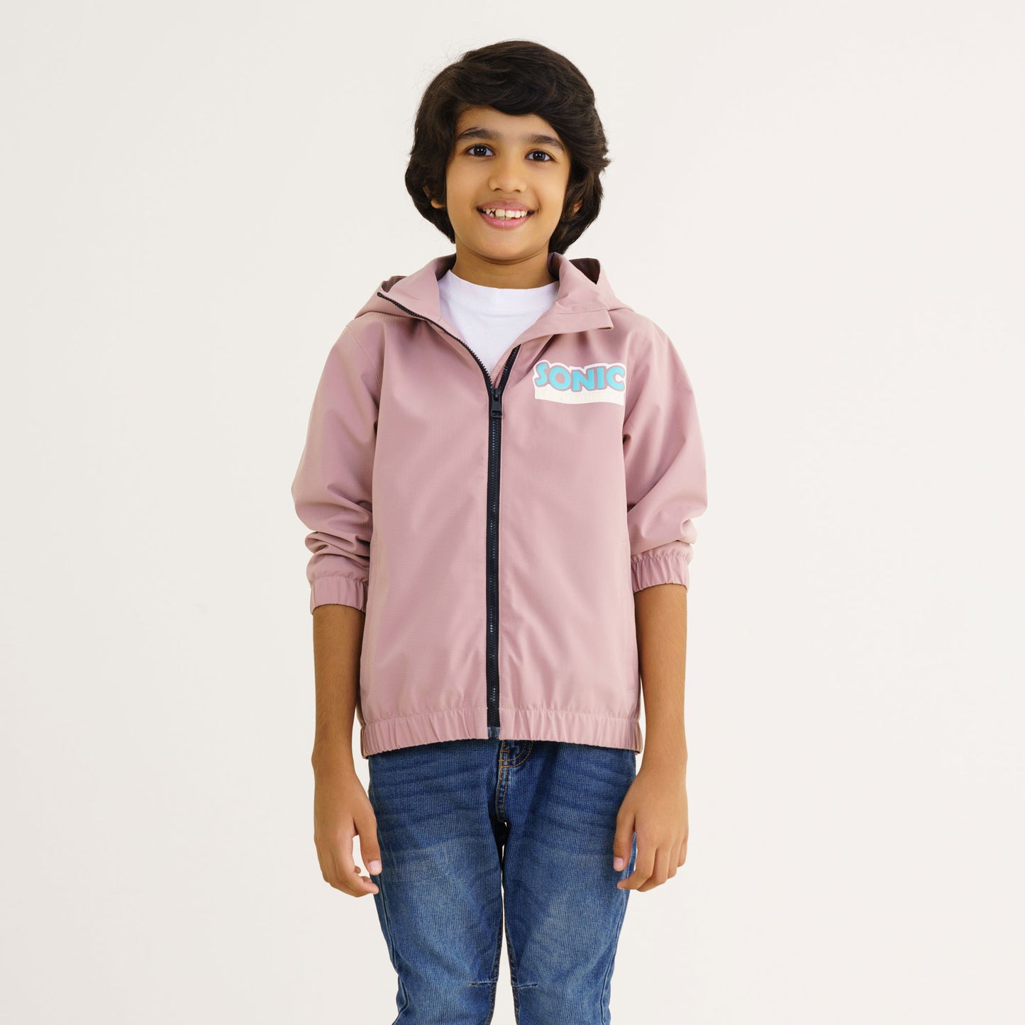 Baby Boys Peach Pink Windbreaker