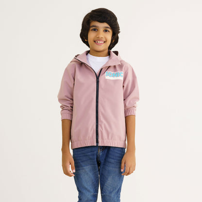 Baby Boys Peach Pink Windbreaker