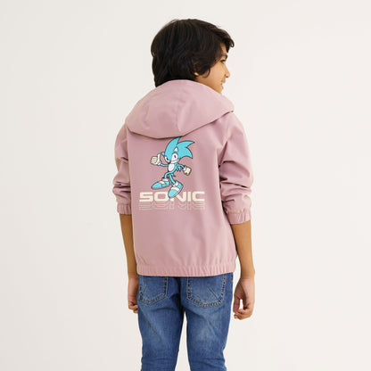 Baby Boys Peach Pink Windbreaker