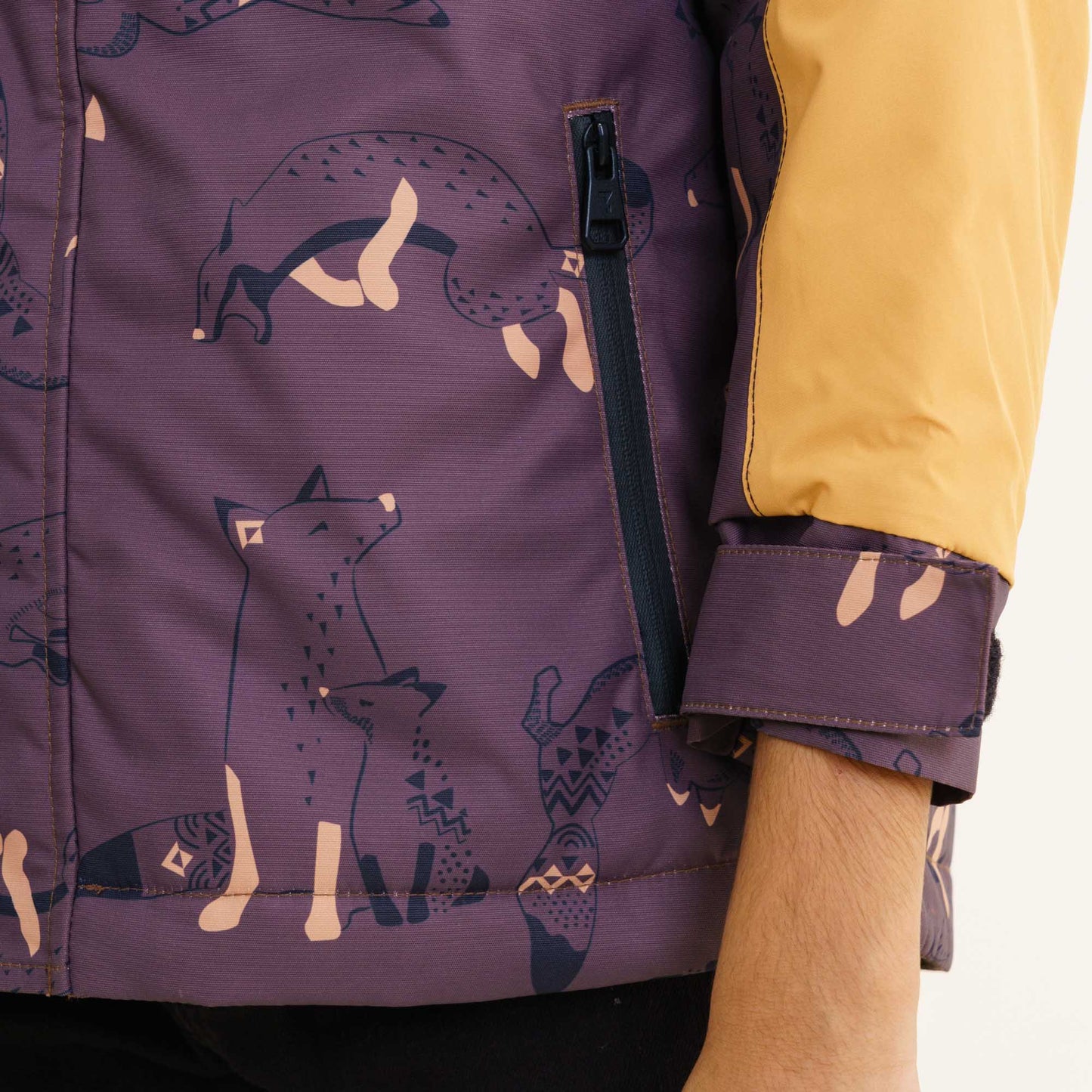 Baby Boys Black Brown Windbreaker