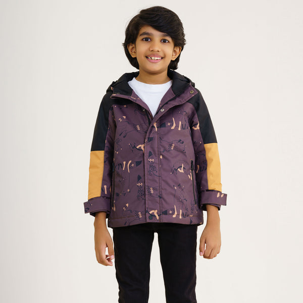 Baby Boy's Black Brown Windbreaker