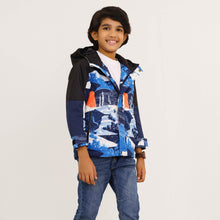 Load image into Gallery viewer, Baby Boy&#39;s Blue White Windbreaker
