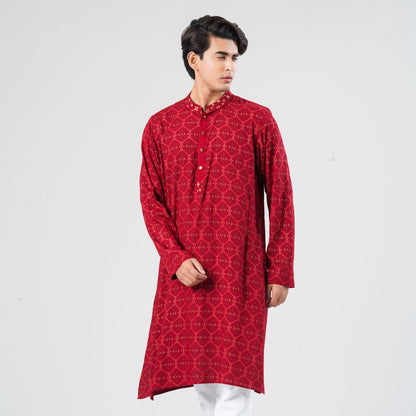 Men Viscose Ethnic Panjabi
