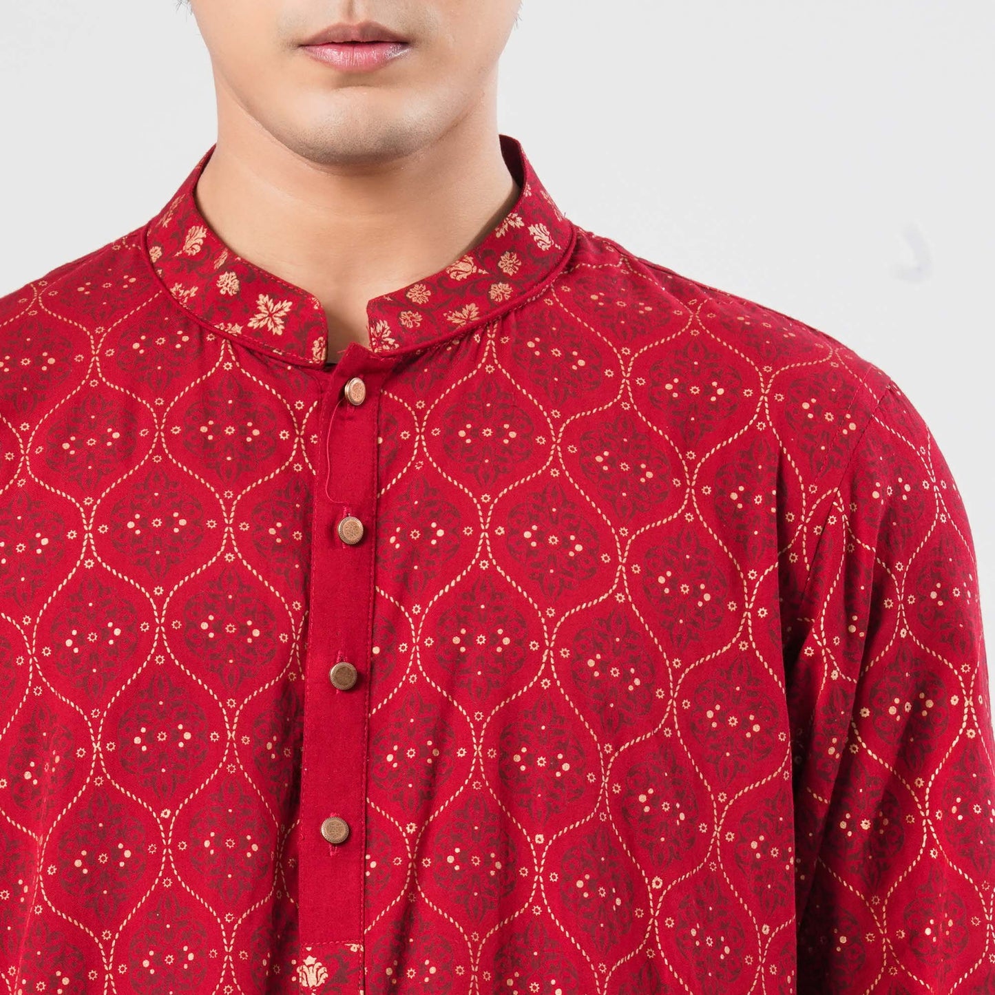 Men Viscose Ethnic Panjabi