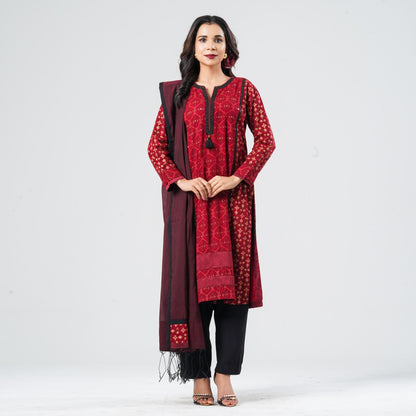 Women’s Viscose Sequin Work Three Piece Set