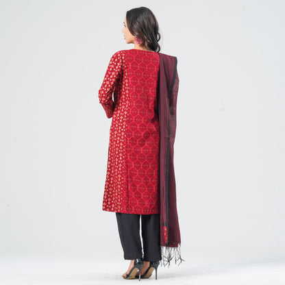 Women’s Viscose Sequin Work Three Piece Set