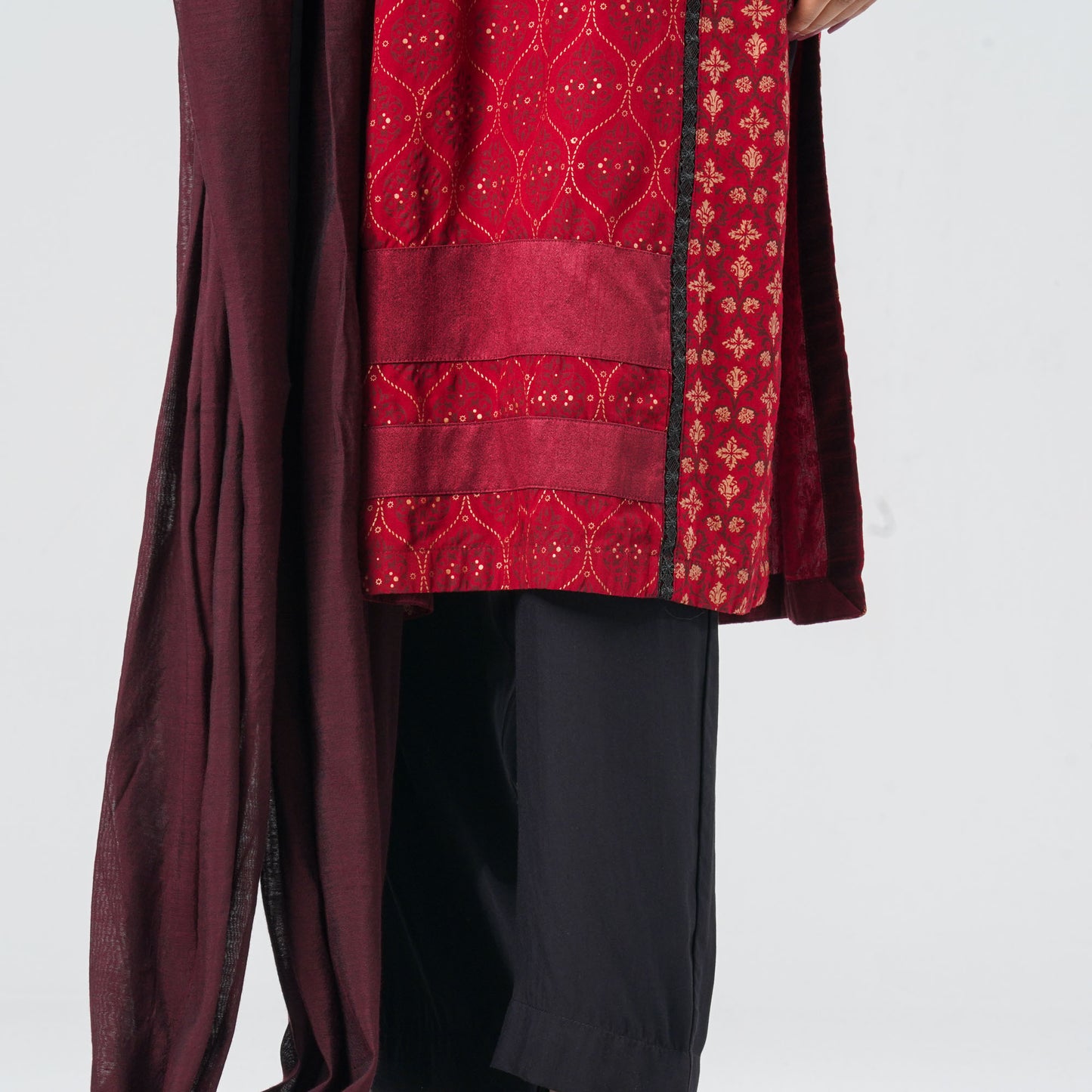 Women’s Viscose Sequin Work Three Piece Set