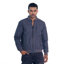 Load image into Gallery viewer, Mens Grey Bomber Jacket
